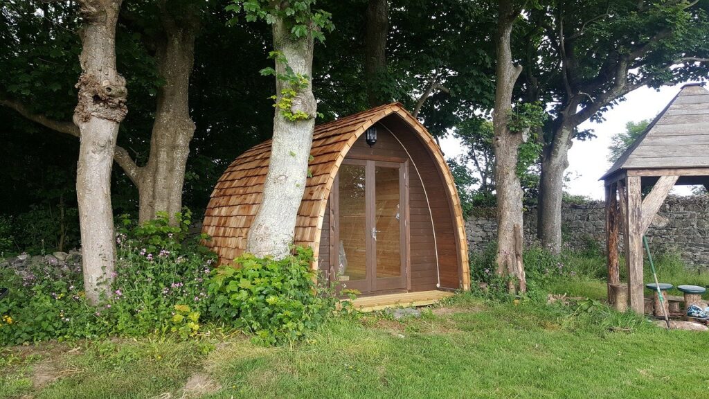 Garden Office Shed Arched