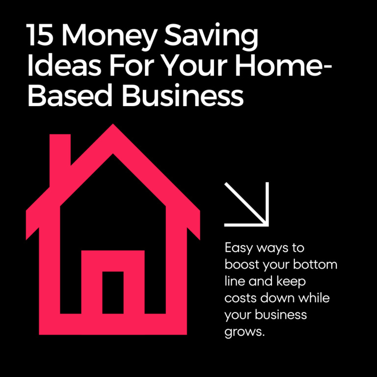 Featured image titled 15 Money Making Ideas for Your Home-Based Business. It also features the remoteofficeworld.com logo and an arrow point to a snippet that reads easy ways to boost your bottom line and keep costs down while your business grows.
