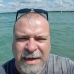 Al Calder at the beach