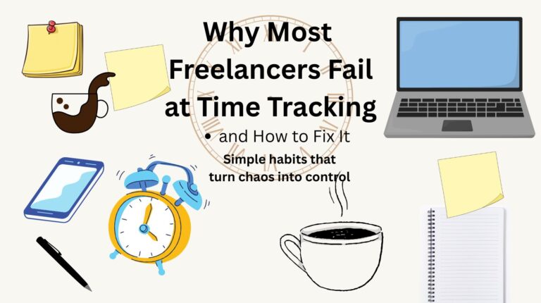 Why Most Freelancers Fail at Time Tracking (And How to Fix It)